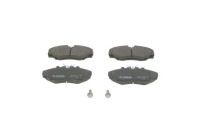 Kit de plaquettes de frein, frein à disque BP284 Bosch