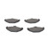 Kit de plaquettes de frein, frein à disque BP285 Bosch