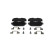 Kit de plaquettes de frein, frein à disque BP286 Bosch, Vignette 2