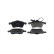 Kit de plaquettes de frein, frein à disque BP289 Bosch, Vignette 4