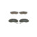 Kit de plaquettes de frein, frein à disque BP319 Bosch, Vignette 6