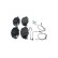Kit de plaquettes de frein, frein à disque BP327 Bosch, Vignette 5