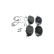 Kit de plaquettes de frein, frein à disque BP327 Bosch, Vignette 7
