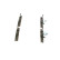 Kit de plaquettes de frein, frein à disque BP330 Bosch, Vignette 4