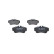 Kit de plaquettes de frein, frein à disque BP332 Bosch, Vignette 4