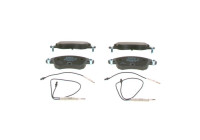 Kit de plaquettes de frein, frein à disque BP340 Bosch