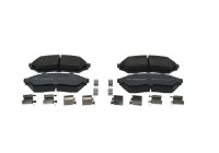 Kit de plaquettes de frein, frein à disque BP341 Bosch