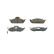 Kit de plaquettes de frein, frein à disque BP342 Bosch