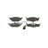 Kit de plaquettes de frein, frein à disque BP351 Bosch