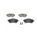 Kit de plaquettes de frein, frein à disque BP354 Bosch, Vignette 2