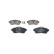Kit de plaquettes de frein, frein à disque BP354 Bosch, Vignette 4