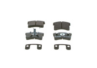Kit de plaquettes de frein, frein à disque BP359 Bosch