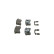 Kit de plaquettes de frein, frein à disque BP359 Bosch, Vignette 4