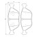 Kit de plaquettes de frein, frein à disque BP365 Bosch, Vignette 8