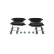 Kit de plaquettes de frein, frein à disque BP379 Bosch, Vignette 3