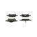 Kit de plaquettes de frein, frein à disque BP381 Bosch, Vignette 3