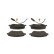 Kit de plaquettes de frein, frein à disque BP394 Bosch, Vignette 4