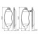 Kit de plaquettes de frein, frein à disque BP404 Bosch, Vignette 5