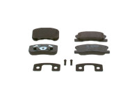 Kit de plaquettes de frein, frein à disque BP410 Bosch