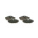 Kit de plaquettes de frein, frein à disque BP415 Bosch, Vignette 3