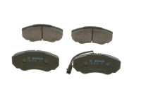 Kit de plaquettes de frein, frein à disque BP416 Bosch