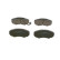 Kit de plaquettes de frein, frein à disque BP416 Bosch, Vignette 3