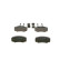 Kit de plaquettes de frein, frein à disque BP417 Bosch, Vignette 3