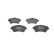 Kit de plaquettes de frein, frein à disque BP432 Bosch