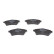 Kit de plaquettes de frein, frein à disque BP432 Bosch, Vignette 6