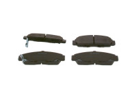 Kit de plaquettes de frein, frein à disque BP433 Bosch