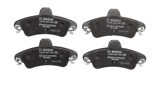 Kit de plaquettes de frein, frein à disque BP453 Bosch