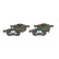 Kit de plaquettes de frein, frein à disque BP465 Bosch