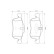 Kit de plaquettes de frein, frein à disque BP465 Bosch, Vignette 7