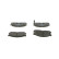 Kit de plaquettes de frein, frein à disque BP490 Bosch, Vignette 3