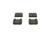 Kit de plaquettes de frein, frein à disque BP495 Bosch
