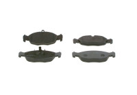 Kit de plaquettes de frein, frein à disque BP508 Bosch
