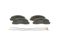 Kit de plaquettes de frein, frein à disque BP515 Bosch