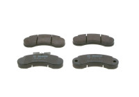 Kit de plaquettes de frein, frein à disque BP516 Bosch