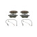Kit de plaquettes de frein, frein à disque BP520 Bosch