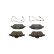 Kit de plaquettes de frein, frein à disque BP520 Bosch, Vignette 3
