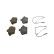 Kit de plaquettes de frein, frein à disque BP520 Bosch, Vignette 4