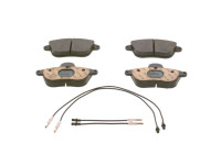 Kit de plaquettes de frein, frein à disque BP526 Bosch