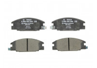Kit de plaquettes de frein, frein à disque BP529 Bosch