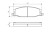 Kit de plaquettes de frein, frein à disque BP529 Bosch, Vignette 7