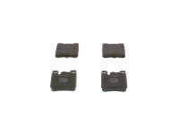 Kit de plaquettes de frein, frein à disque BP534 Bosch