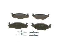 Kit de plaquettes de frein, frein à disque BP567 Bosch