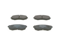 Kit de plaquettes de frein, frein à disque BP588 Bosch