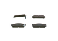 Kit de plaquettes de frein, frein à disque BP592 Bosch