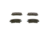 Kit de plaquettes de frein, frein à disque BP601 Bosch