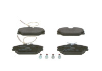 Kit de plaquettes de frein, frein à disque BP613 Bosch